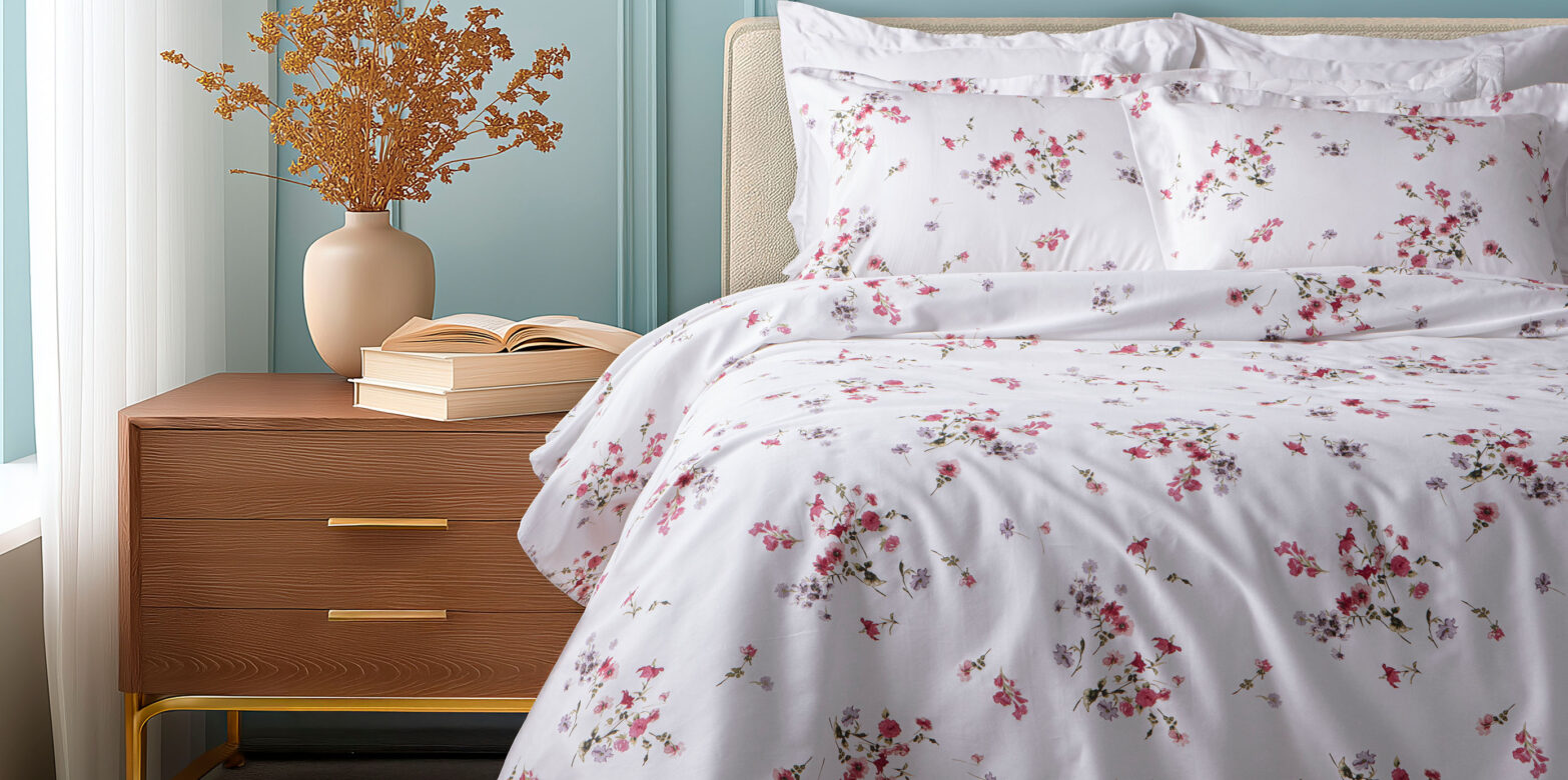 Jogo de cama 300 fios Living Art – Estampado