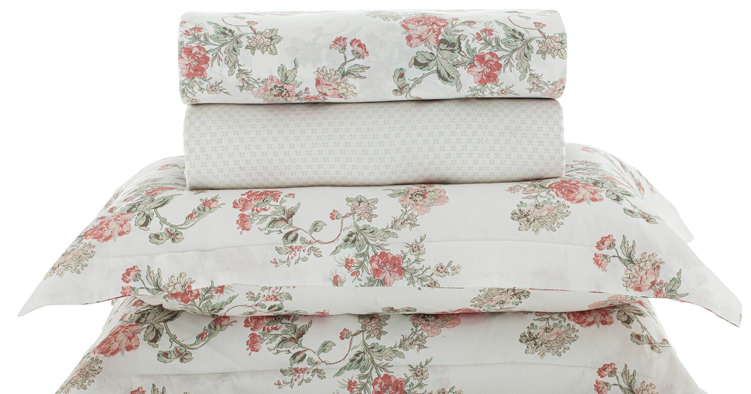 Jogo de cama 300 fios Living Art – Estampado
