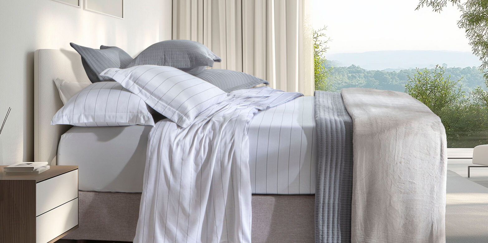 Jogo de cama 300 fios Living Art – Estampado