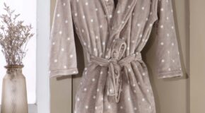 Roupão Flannel Poá