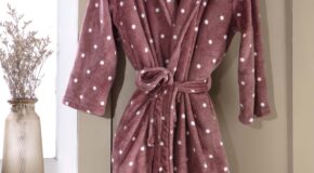 Roupão Flannel Poá