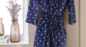 Roupão Flannel Poá