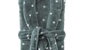 Roupão Flannel Poá