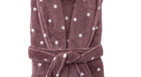 Roupão Flannel Poá