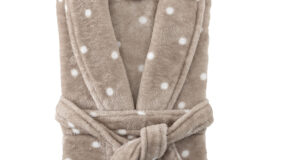 Roupão Flannel Poá